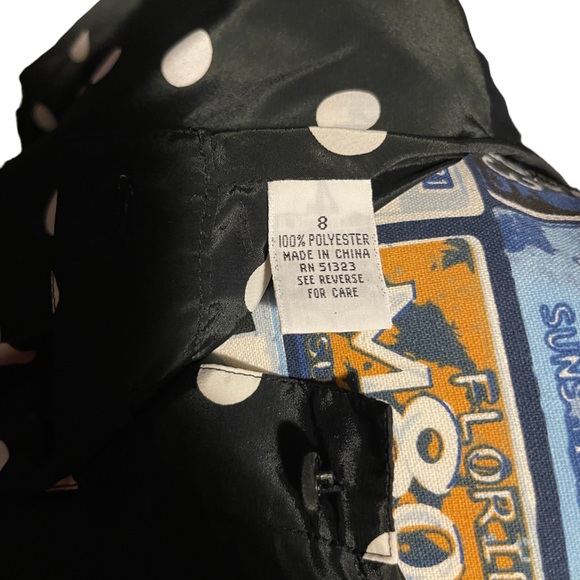 Black and white polka dot blouse - Picture 5 of 11